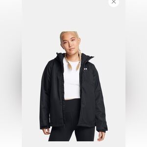 Under Armour women 3 in 1  Black Jacket